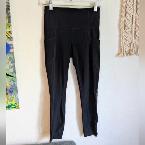 Athleta ULTRA HI-RISE Intuition Black 7/8 Tight Leggings S #778228 - Picture 4 of 11